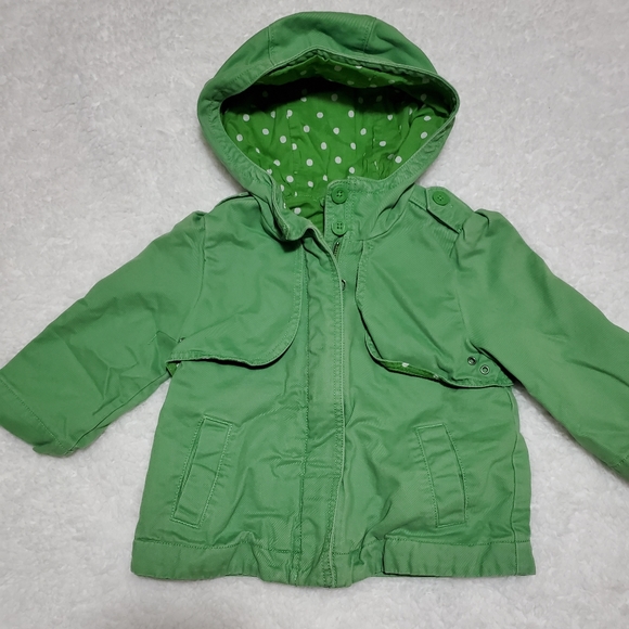 Gap green hooded jacket - Picture 2 of 4